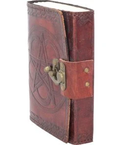 Nemesis Now Pentagram Leather Embossed Journal With Lock