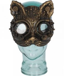 Nemesis Now All Steampunk Accessories Kinetic Kitten Steampunk Cat Face Mask