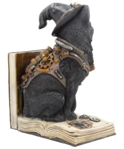 Nemesis Now Purring Pioneer Steampunk Cat Bookend Steampunk Homeware