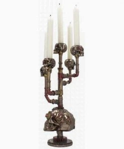Nemesis Now Cranial Candelabra Steampunk 40.5cm