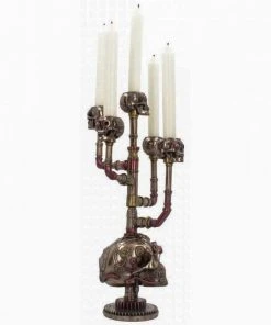 Nemesis Now Cranial Candelabra Steampunk 40.5cm