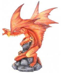 Nemesis Now Anne Stokes Adult Fire Dragon All Homeware