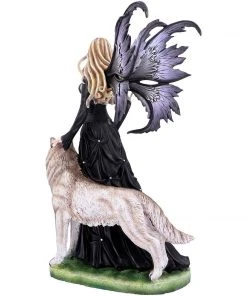 Nemesis Now All Homeware Loveta Fairy And Wolf Figurine 58.5cm