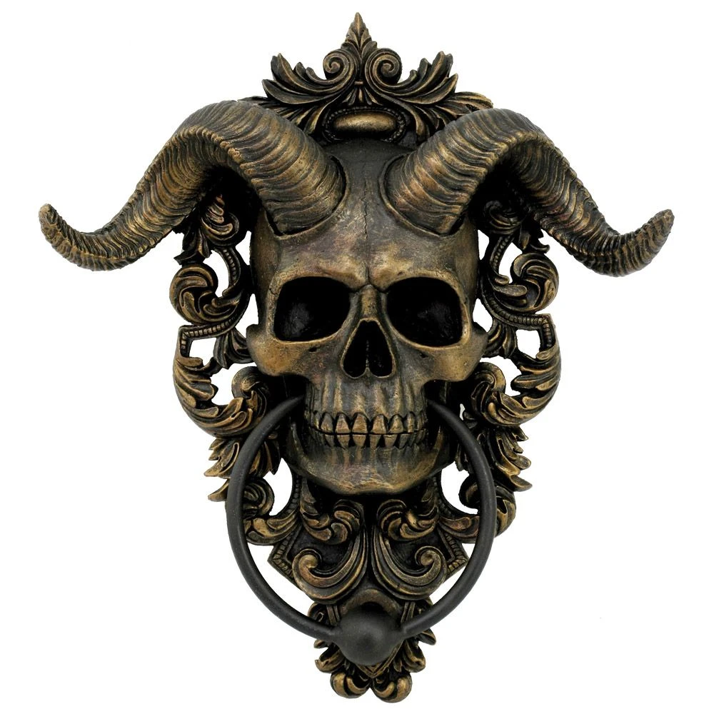 Nemesis Now Front Door & Hallway Diabolus Door Knocker 9 Nemesis Now Front Door & Hallway Diabolus Door Knocker