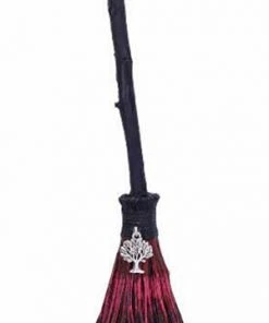 Nemesis Now Positive Energy Broomsticks Red Tree Of Life Charm