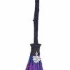 Nemesis Now All Homeware Positive Energy Broomsticks Purple Green Man Charm 1 Nemesis Now All Homeware Positive Energy Broomsticks Purple Green Man Charm