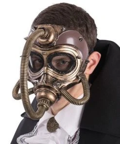 Carnival All Steampunk Accessories Dark Baron Steampunk Gas Mask