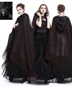 Ladies Gothic Clothing Dark In Love Noctrina Gothic Cape
