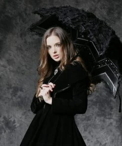 Gothic Accessories Dark In Love Umbrella AUM004