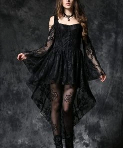 Ladies Gothic Clothing Dark In Love Gothic Ghost Dress