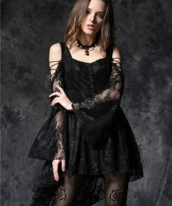 Ladies Gothic Clothing Dark In Love Gothic Ghost Dress 18 Ladies Gothic Clothing Dark In Love Gothic Ghost Dress