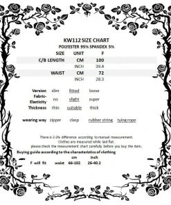 Dark In Love Velvet Lace Flocked Skirt Ladies Gothic Clothing