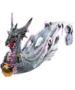 Puckator Dark Legends Dragon Ashcatcher Shimmering Blue A All Homeware