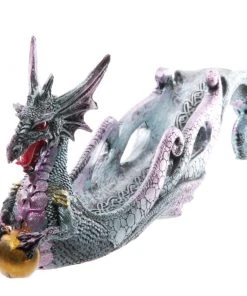 Puckator Dark Legends Dragon Ashcatcher Shimmering Blue A All Homeware