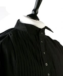 Dark Star Black Dress Shirt Mens Gothic Clothing