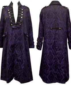 Dark Star Purple Frock Coat