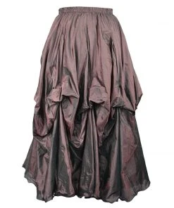 Dark Star Steampunk Skirt Poly Silk Skirt Ladies Gothic Clothing