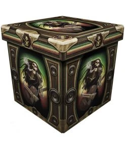 Nemesis Now Dead Dread Ottoman Storage Box All Homeware