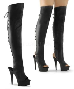 Ladies Fetish Boots Pleaser DELIGHT-3019 Boots
