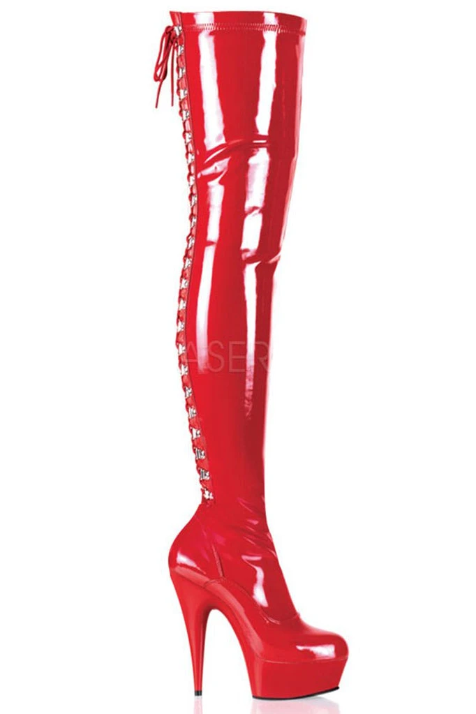 Ladies Fetish Boots Pleaser DELIGHT-3063 Boots 3 Ladies Fetish Boots Pleaser DELIGHT-3063 Boots