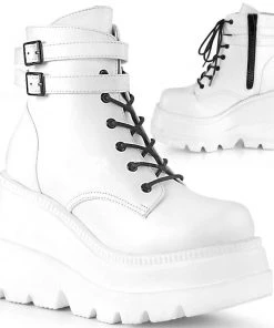 Demonia SHAKER-52 Boots White