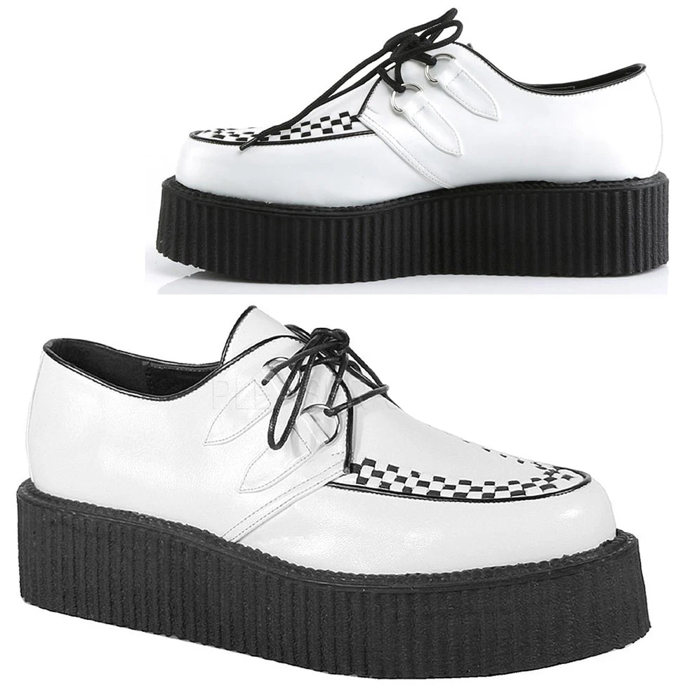 Demonia V CREEPER 502 Shoes White 9 Demonia V CREEPER 502 Shoes White