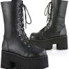 Gothic Boots Demonia ASHES-105 Boots