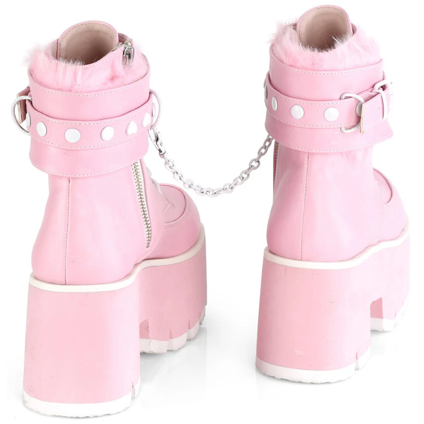 All Footwear Demonia ASHES 57 Pink Boots 6 All Footwear Demonia ASHES 57 Pink Boots