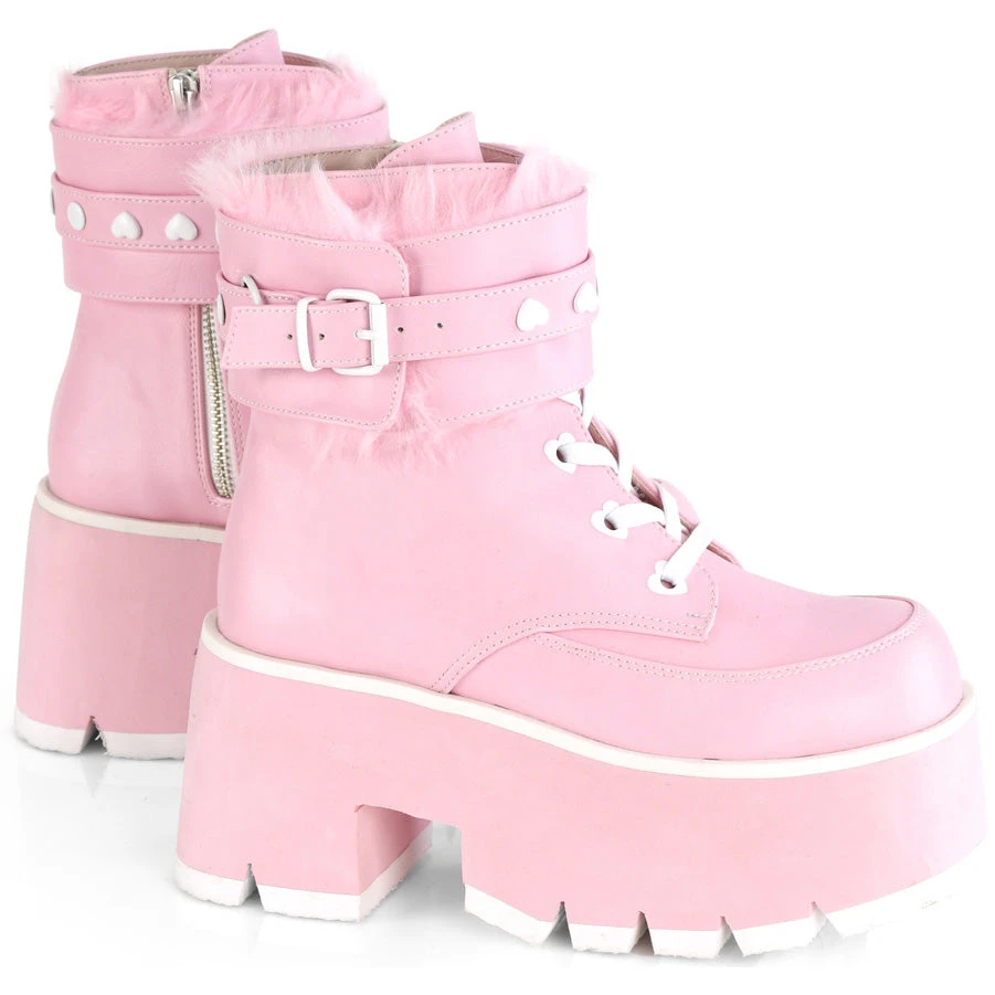 All Footwear Demonia ASHES 57 Pink Boots 7 All Footwear Demonia ASHES 57 Pink Boots