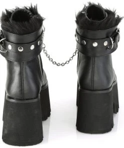 Gothic Boots Demonia ASHES 57 Boots Black