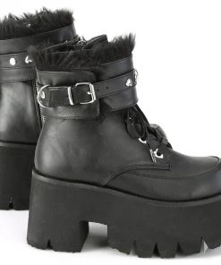 Gothic Boots Demonia ASHES 57 Boots Black