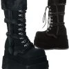 Gothic Boots Demonia BEAR-202 Boots 2 Gothic Boots Demonia BEAR-202 Boots