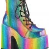 Demonia CAMEL 203 Boots Rainbow 2 Demonia CAMEL 203 Boots Rainbow