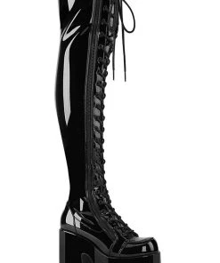 Gothic Boots Demonia CAMEL-300 Boots PVC