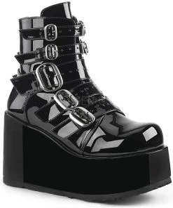 Gothic Boots Demonia CONCORD-57 Boots Black