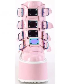 Gothic Boots Demonia DAMNED 105 Pink Boots