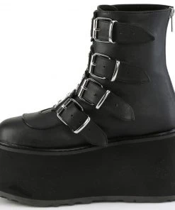 Demonia DAMNED 105 Black Boots Gothic Boots