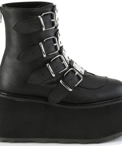 Demonia DAMNED 105 Black Boots Gothic Boots