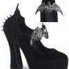 Gothic Boots Demonia DEMON 18 Velvet Shoes