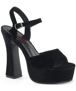 Demonia DOLLY-09 Shoes Velvet All Footwear