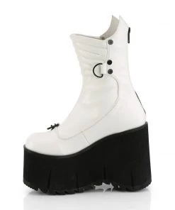 Demonia KERA 130 White Boots