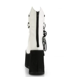 Demonia KERA 130 White Boots