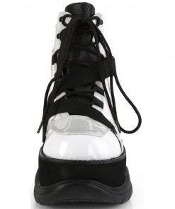 Demonia Neptune 181 White Boots