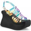 Demonia PACE 33 Sandals Magic Mirror