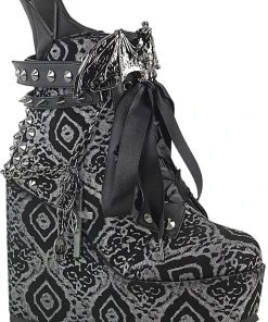 Gothic Boots Demonia POISON 107 Nubuck Boots