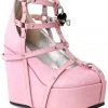 Demonia POISON 25-2 Shoes Pink All Footwear 1 Demonia POISON 25-2 Shoes Pink All Footwear