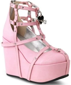 Demonia POISON 25-2 Shoes Pink All Footwear