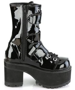 Gothic Boots Demonia RANGER 308 Boots Patent