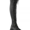 Demonia SHAKER 374 Black Boots