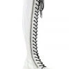 Demonia SHAKER-52 White Boots 2 Demonia SHAKER-52 White Boots